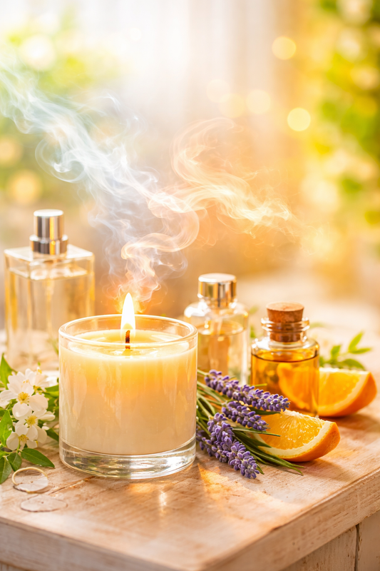 The Mystery of the throw: Why your scent smells different when lit