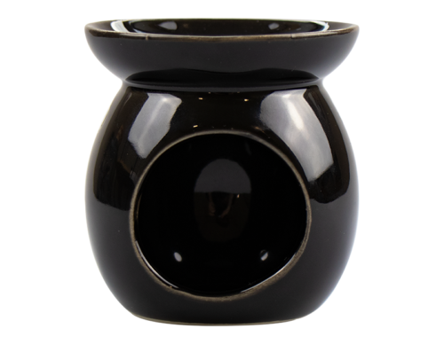 Ceramic Small Black Oil Burner