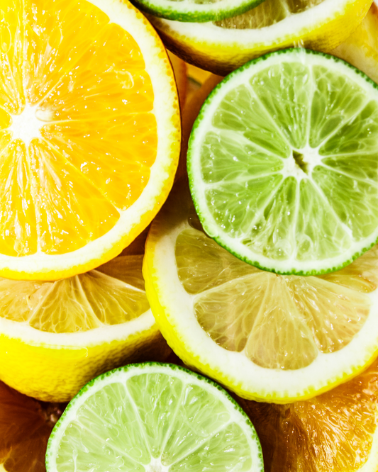Olio profumato al limone e lime